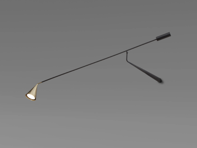GORDON - Adjustable metal wall lamp _ Tooy