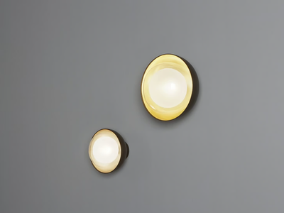 MUSE - Borosilicate glass wall lamp / ceiling lamp _ Tooy
