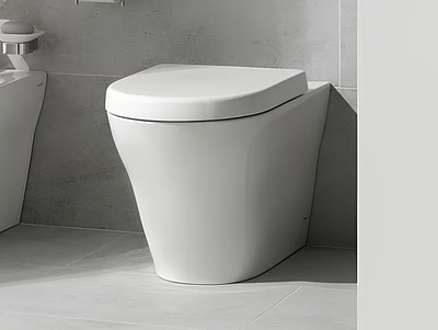 MH CW163Y - Floor mounted rimless ceramic toilet _ TOTO