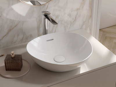 TA L4704E - Countertop ceramic washbasin with overflow _ TOTO