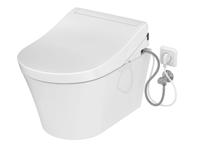 WASHLET® RG LITE - Wall-hung ceramic toilet with spray with bidet _ TOTO