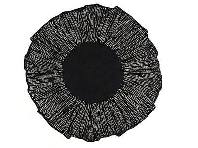 EYE FLOWER - Handmade round wool rug _ Toulemonde Bochart
