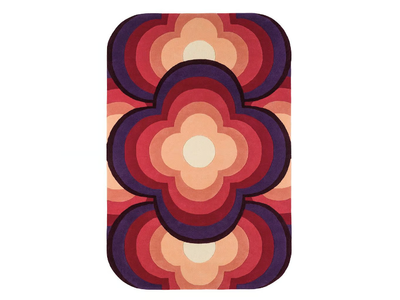 FLOWER POWER - Rectangular wool rug _ Toulemonde Bochart
