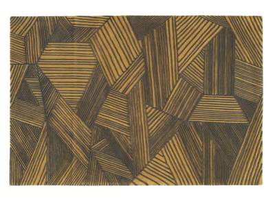 INTRECCIO - Rectangular wool rug with geometric shapes _ Toulemonde Bochart