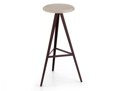AKY - High wooden barstool _ TrabA'