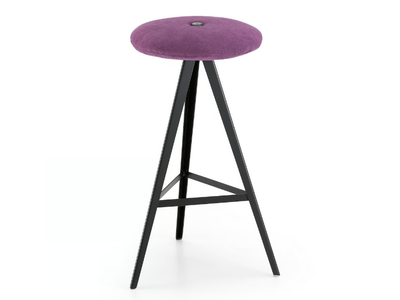 AKY - Upholstered fabric barstool _ TrabA'
