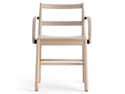 JULIE - Beech chair with armrests _ TrabA'