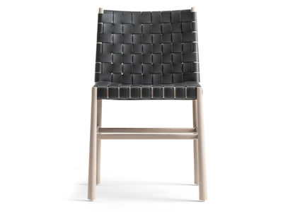 JULIE - Leather restaurant chair _ TrabA'
