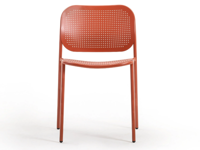 METIS DOT - Metal chair open back _ TrabA'