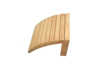 SIENNA - Teak garden footstool _ Traditional Teak