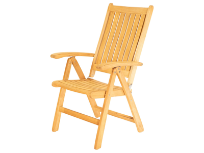 VICTORIA - Recliner teak garden chair _ Traditional Teak
