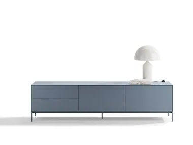 LAUKI 144 - Modular wooden TV cabinet with drawers _ TREKU