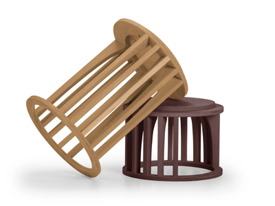 ANYWAY - Beech stool / coffee table _ True Design