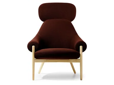 FENDER FD 8094 - Fabric armchair with headrest _ True Design