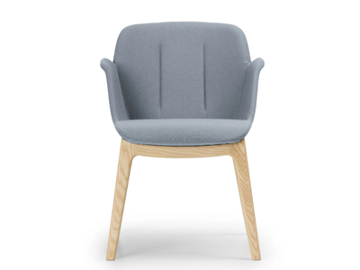 HIVE - Fabric chair with armrests _ True Design
