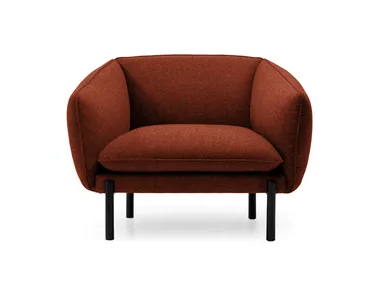 NOT SOFA - Upholstered fabric armchair with armrests _ True Design