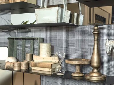 LINE UP - Glass wall shelf _ TUMIDEI