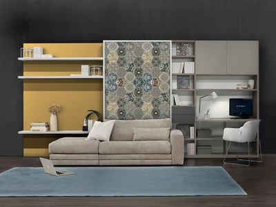 ON-OFF CONFIGURATION 271 - Storage wall with fold-away bed _ TUMIDEI