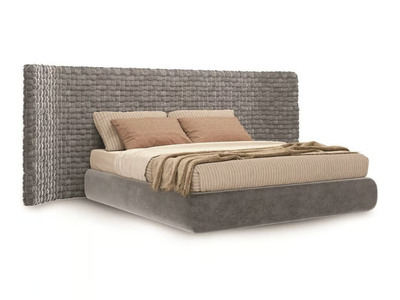 AZUL - Upholstered velvet double bed _ Turri