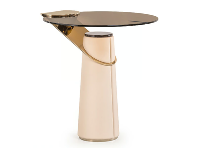 ECLIPSE - Round glass coffee table for living room _ Turri