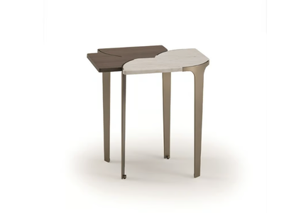 SOUL - Square wooden high side table _ Turri