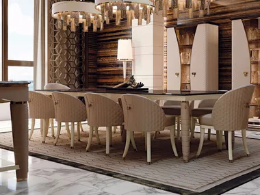 VOGUE - Rectangular marble contract table _ Turri