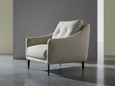 ASCOT - Fabric armchair with armrests _ Twils