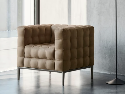 CHOCOLAT - Fabric armchair with armrests _ Twils
