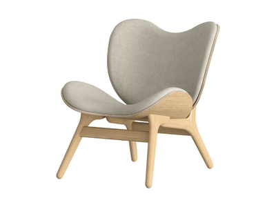 A CONVERSATION PIECE LOW - Oak armchair _ Umage