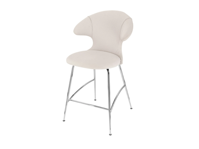 TIME FLIES - Upholstered counter stool _ Umage