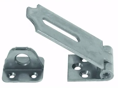 Galvanized steel hinge with padlock - Galvanized steel hinge with padlock _ Unifix SWG