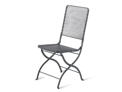 AURORA - Folding wrought iron garden chair _ Unopiù