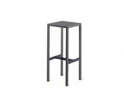 CONRAD - High iron garden stool with footrest _ Unopiù