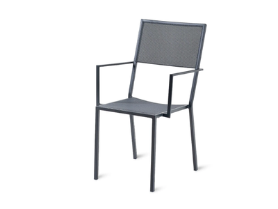 CONRAD - Stackable chair with armrests _ Unopiù