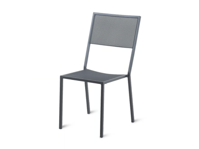 CONRAD - Stackable iron chair _ Unopiù