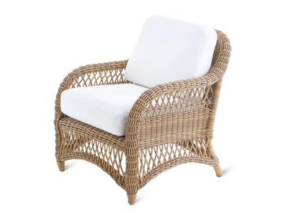OLIMPIA - WaProLace® garden armchair with armrests _ Unopiù