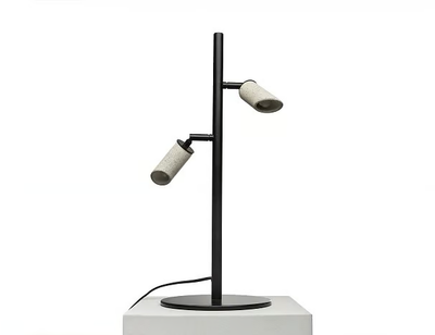 MACEO T - Adjustable concrete table lamp _ URBI et ORBI