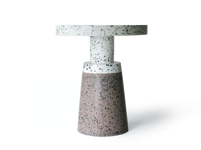 TERRA INCOGNITA - Round concrete coffee table _ URBI et ORBI