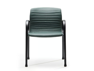 UNION GUEST - Upholstered chair with armrests _ VAGHI