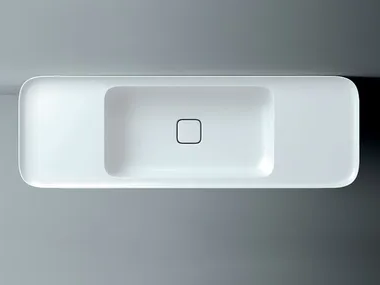 CAMEO - Countertop and wall-hung ceramic washbasin _ Valdama