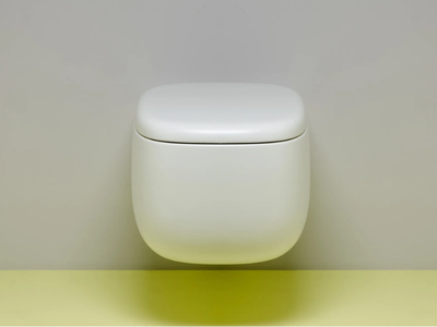 SEED - Wall-hung ceramic toilet _ Valdama