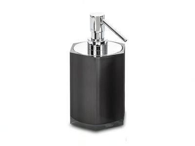 HEXA - Resin Bathroom soap dispenser _ Vallvé