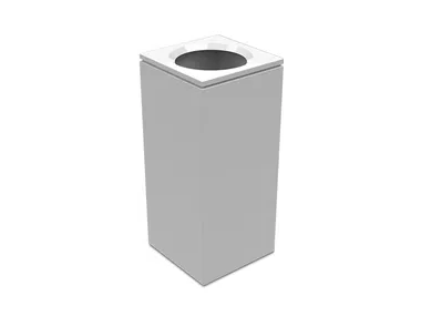 SQUARE LARGE - Resin laundry container _ Vallvé