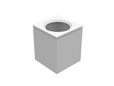SQUARE SMALL - Resin laundry container _ Vallvé