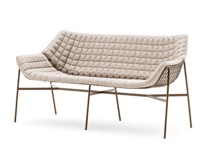 SUMMER SET - 2 seater fabric garden sofa _ Varaschin