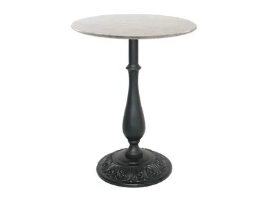 BAFIO-43-LIB - Round cast iron contract table _ Vela Arredamenti