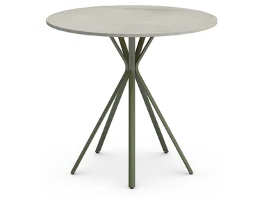 CURVA - Round iron contract table _ Vela Arredamenti