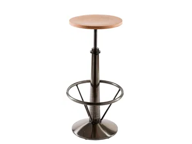 INFINITY - Wooden barstool height-adjustable _ Vela Arredamenti