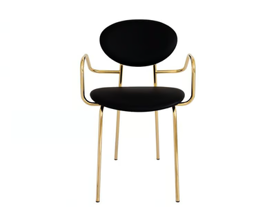 MAGIC-B - Upholstered chair with armrests _ Vela Arredamenti