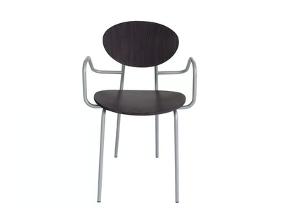 MAGIC-B - Wooden chair with armrests _ Vela Arredamenti